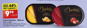 Biedronka Sorbet truskawkowy Marletto oferta