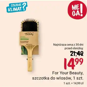 Rossmann For Your Beauty, szczotka do włosów, 1 szt. oferta