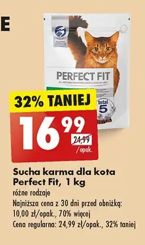 Biedronka Karma dla kota sterile 1+ Perfect Fit oferta