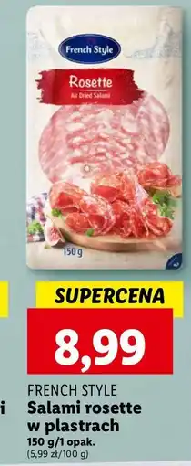 Lidl Salami rosette French Style oferta