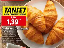 Lidl Croissant maślany oferta