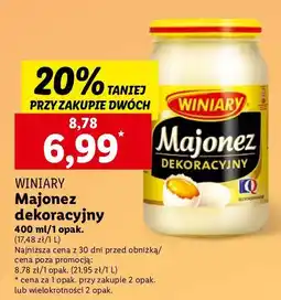 Lidl Majonez dekoracyjny Winiary oferta