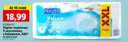 Lidl Papier toaletowy balsam świeże pranie Floralys oferta