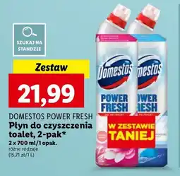 Lidl Żel do wc floral + ocean Domestos Power Fresh (Wcześniej Total Hygiene) oferta
