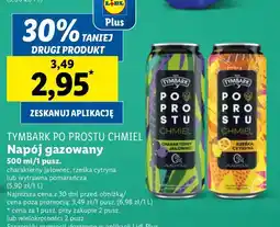 Napój charakterny jałowiec Tymbark Po Prostu Chmiel