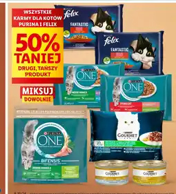 Lidl Karma dla kota indoor formula cielęcina z marchewką + tuńczyk zieloną fasolką Purina One oferta