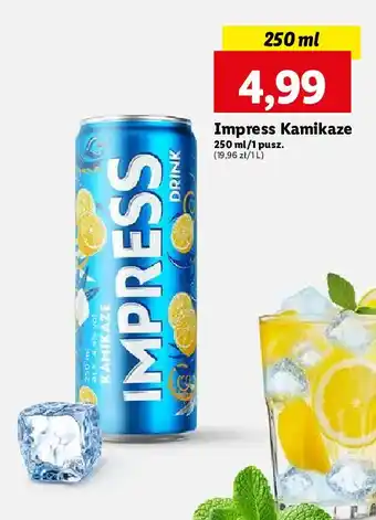 Lidl Drink kamikaze Sobieski Impress oferta