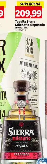 Lidl Tequila Sierra Milenario Reposado oferta