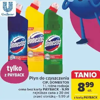 Carrefour Płyn do wc atlantic Domestos oferta