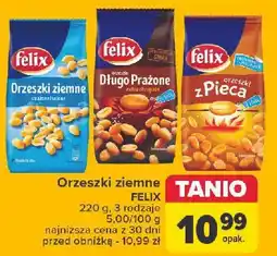 Carrefour Orzeszki z pieca solą Felix oferta