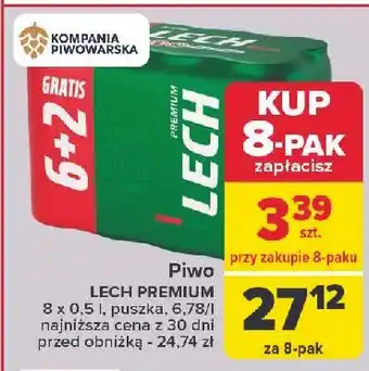 Carrefour Piwo Lech Premium oferta