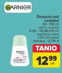 Carrefour Dezodorant floral fresh Garnier Mineral Protection 6 oferta