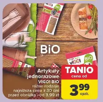 Carrefour Noże plastikowe bio Vigo! oferta