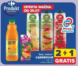 Carrefour Nektar bananowy Carrefour Classic oferta