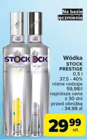 Carrefour Wódka Stock Prestige oferta