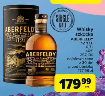 Carrefour Whisky tuba Aberfeldy 12 Yo oferta