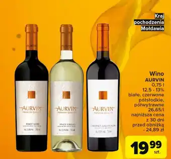 Carrefour Wino Aurvin Pinot Noir oferta