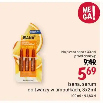 Rossmann Serum do twarzy vitamin c Isana oferta