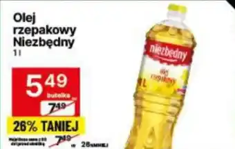 Delikatesy Centrum Olej rzepakowy Niezbędny oferta