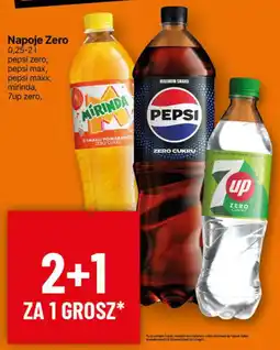 Delikatesy Centrum Napoje zero oferta