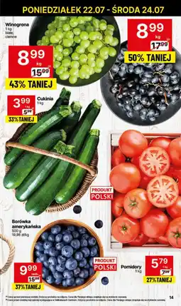 Delikatesy Centrum Winogrona oferta