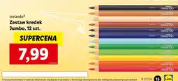Lidl Kredki jumbo Crelando oferta