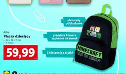 Plecak dziecięcy minecraft Astra