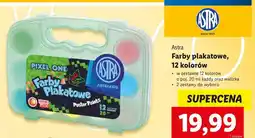 Lidl Farby plakatowe w walizce Astra oferta