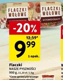 Intermarche Flaczki wołowe w pomidorach Nasze Pyszności oferta