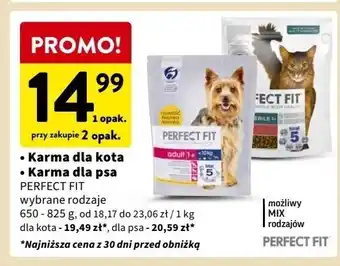 Intermarche Karma dla kota sterile 1+ wołowina Perfect Fit oferta