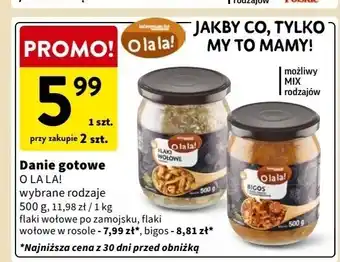 Intermarche Flaki wołowe po zamojsku O La La! oferta