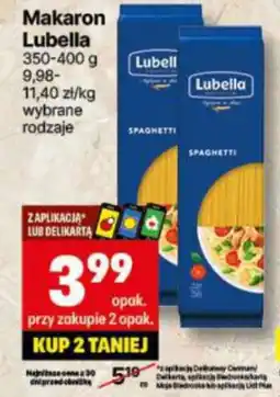 Delikatesy Centrum Makaron Lubella oferta