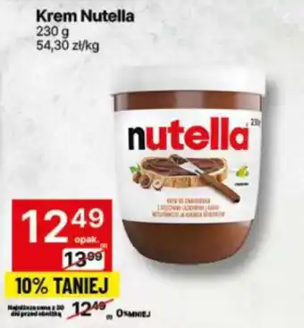 Delikatesy Centrum Krem Nutella oferta