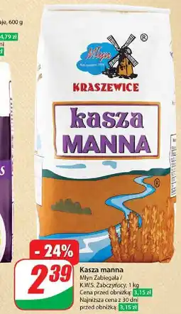 Dino Kasza manna Młyn kraszewice oferta