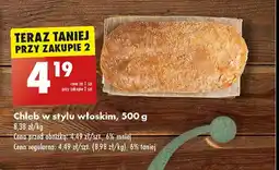 Biedronka Chleb typu włoskiego oferta