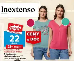 Auchan T-shirt damski xs-3xl Inextenso By Auchan oferta