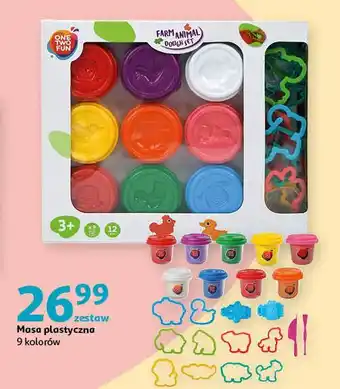 Auchan Masa plastyczna One Two Fun oferta