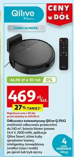 Auchan Odkurzacz q.5932 Qilive oferta