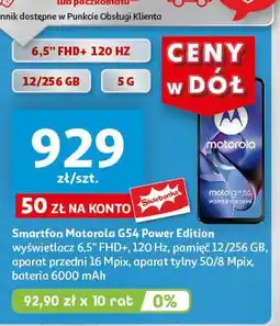 Auchan Smartfon g54 Motorola oferta