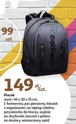 Auchan Plecak 46 x 30 15 cm Coolpack oferta