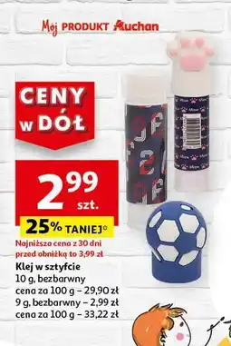 Auchan Klej w sztyfcie oferta