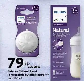 Auchan Butelka natural 260 ml Philips Avent oferta