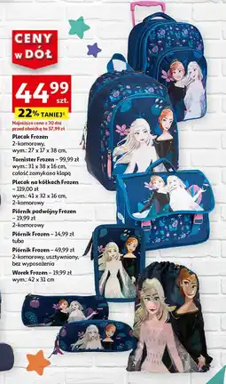 Auchan Worek na buty frozen oferta