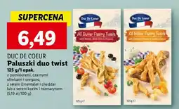 Lidl Paluszki z pomidorami i oregano Duc de coeur oferta