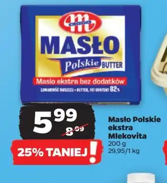 Netto Masło ekstra Mlekovita masło polskie oferta