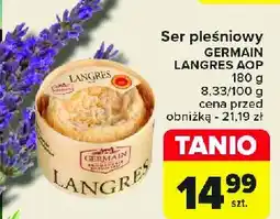Carrefour Market Ser pleśniowy langres oferta