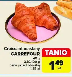 Carrefour Market Croissant maślany Carrefour oferta