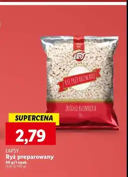 Lidl Ryż preparowany Łapsy oferta