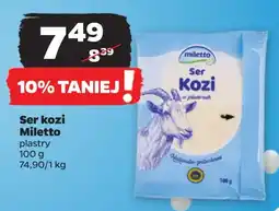 Netto Ser kozi plastry Miletto oferta