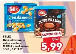 Kaufland Orzeszki długo prażone extra chrupkie Felix oferta